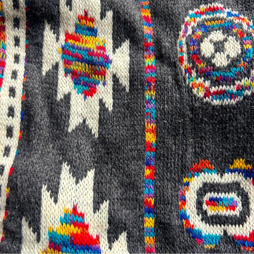 Hipster Row Fringe Cardigan - One Size - image 5